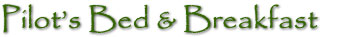 Pilot's B and B